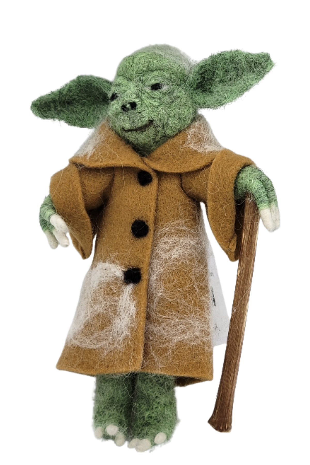 Yoda with cane