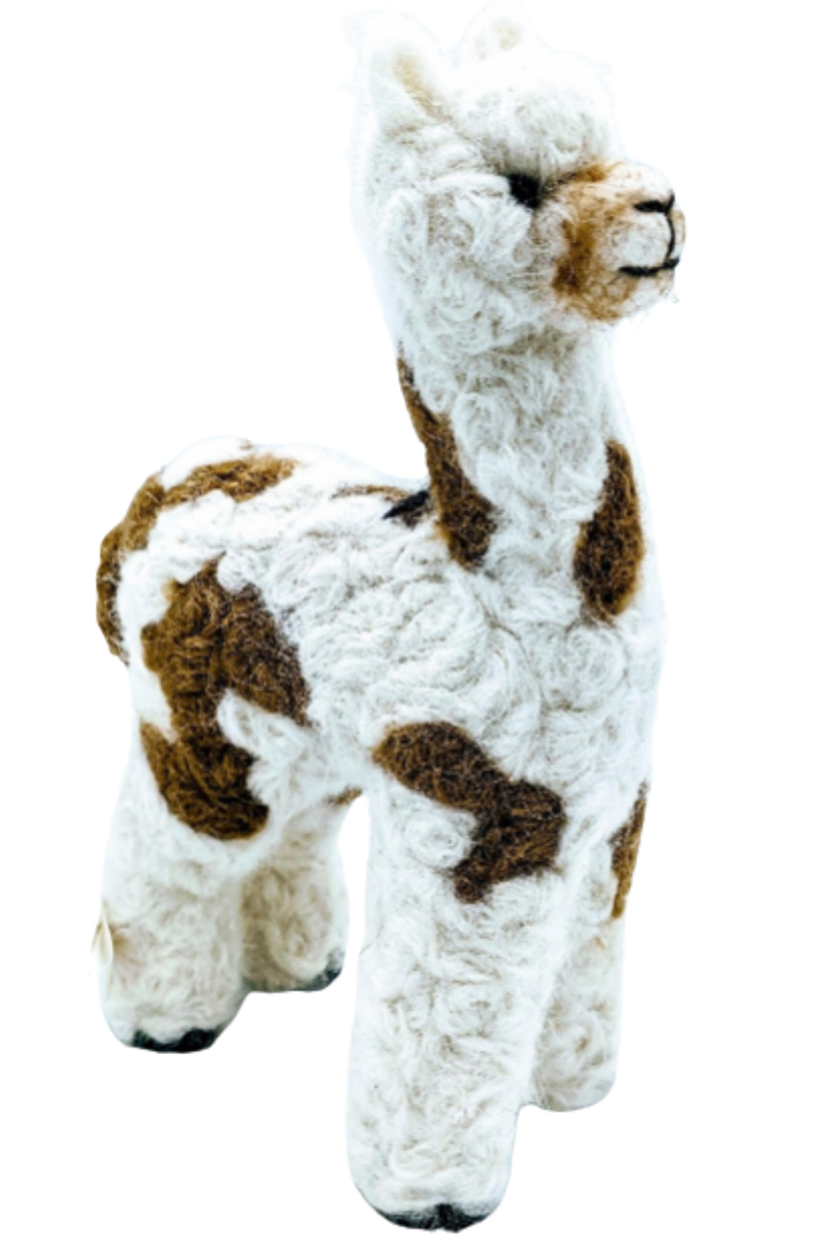 8" Felted Alpaca Sculpture