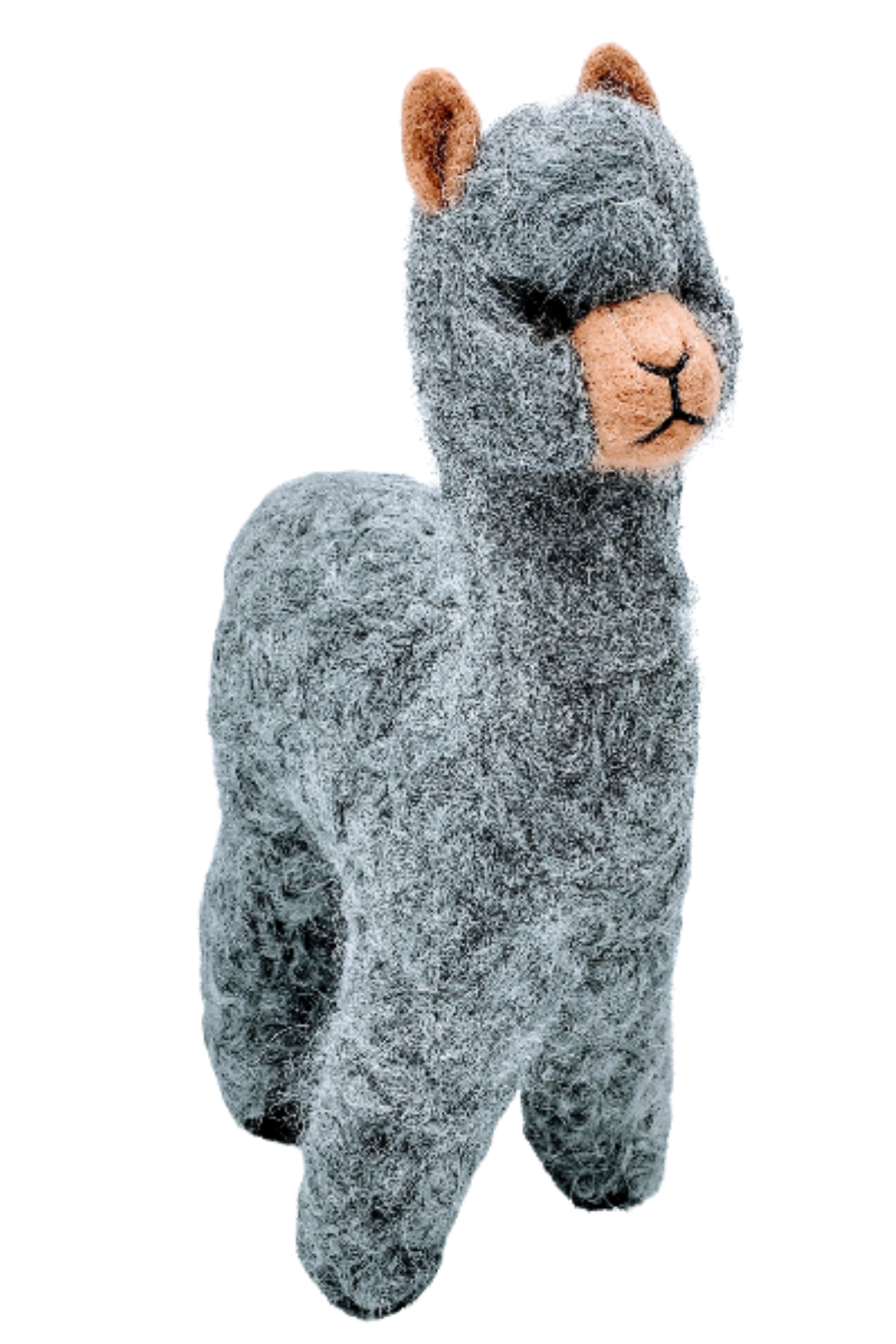 8" Felted Alpaca Sculpture
