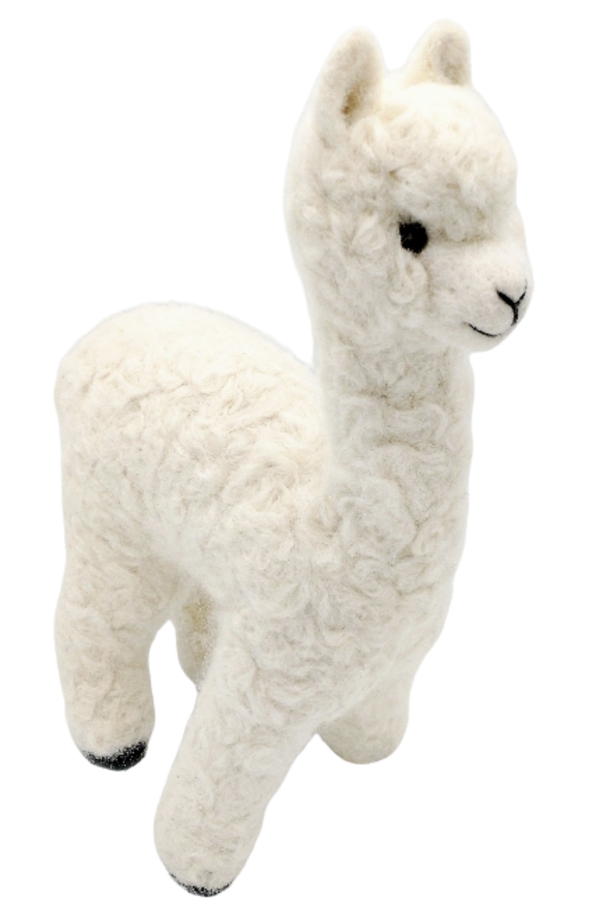 8" Felted Alpaca Sculpture