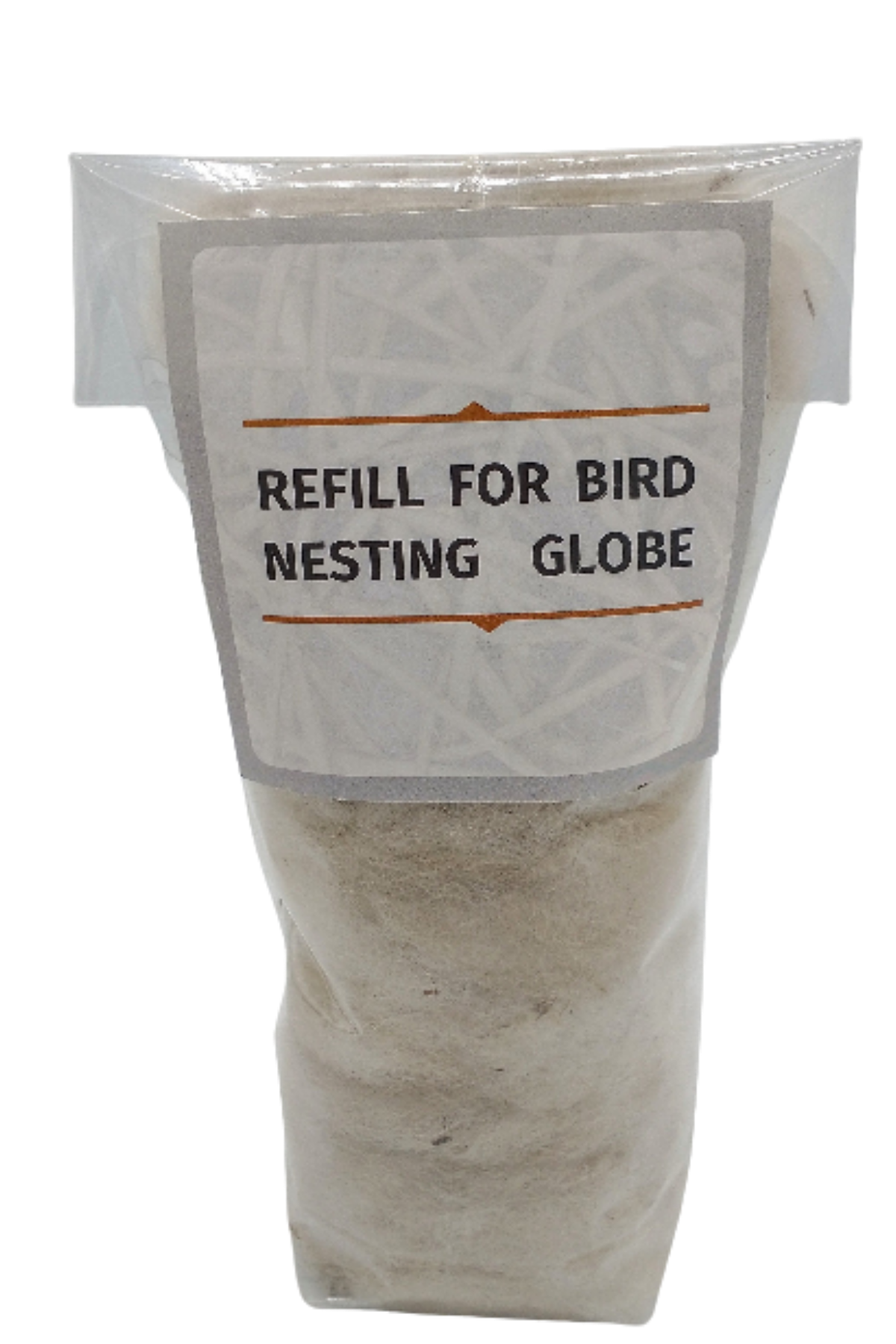 Refill for Alpaca Fiber Filled Bird Nesting Spheres and Star - Large