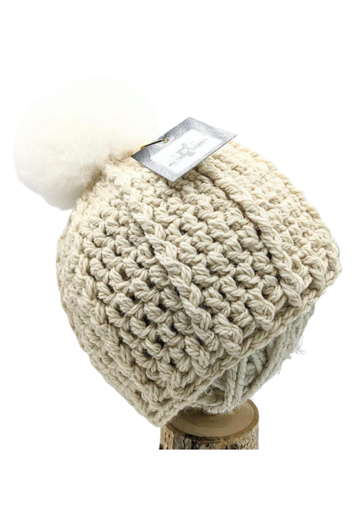 Single Pom Adult Alpaca Hat