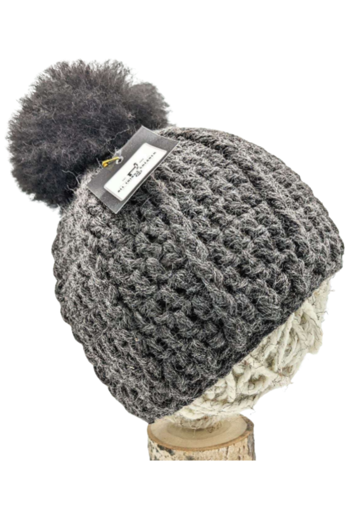 Single Pom Adult Alpaca Hat