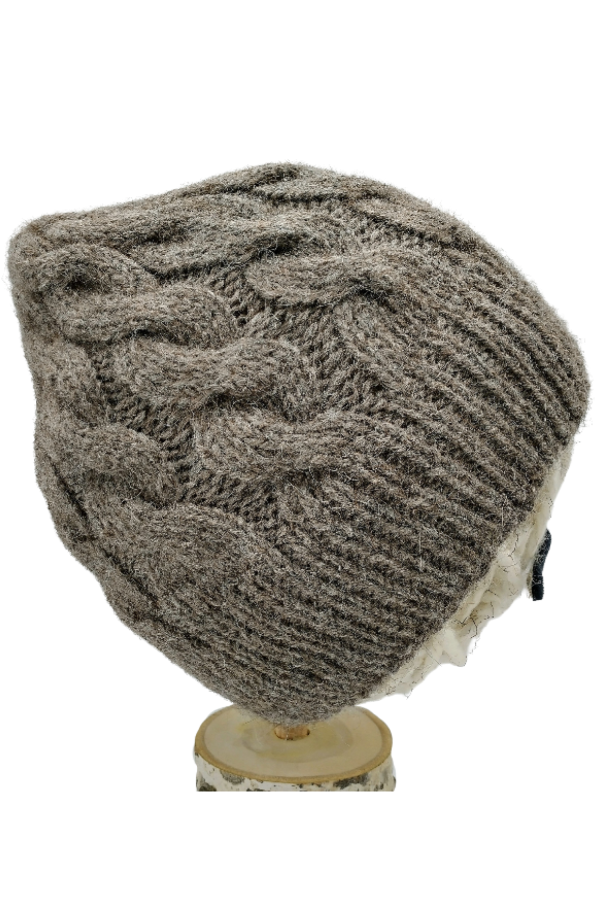 Handmade Alpaca cable hat