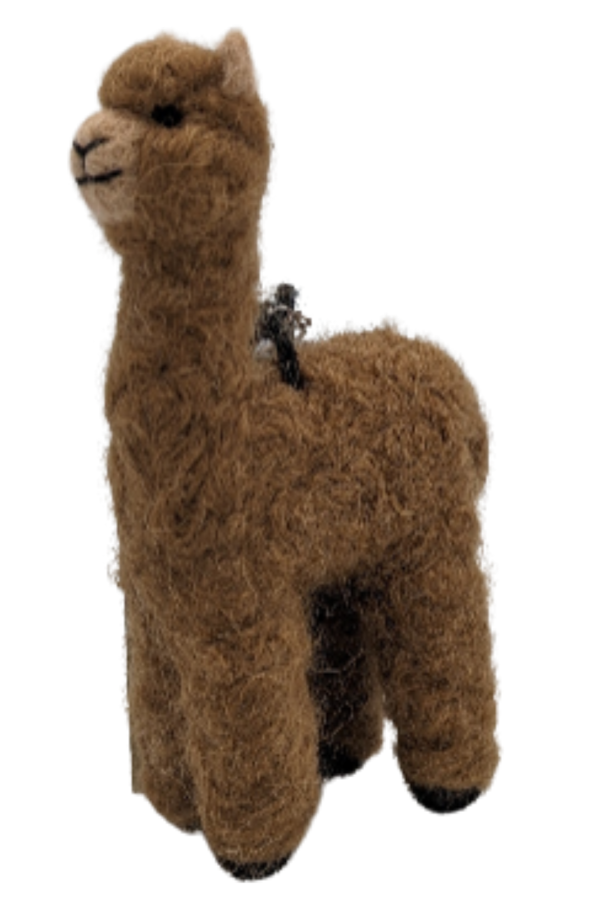 5.5" Alpaca Fiber Sculpture