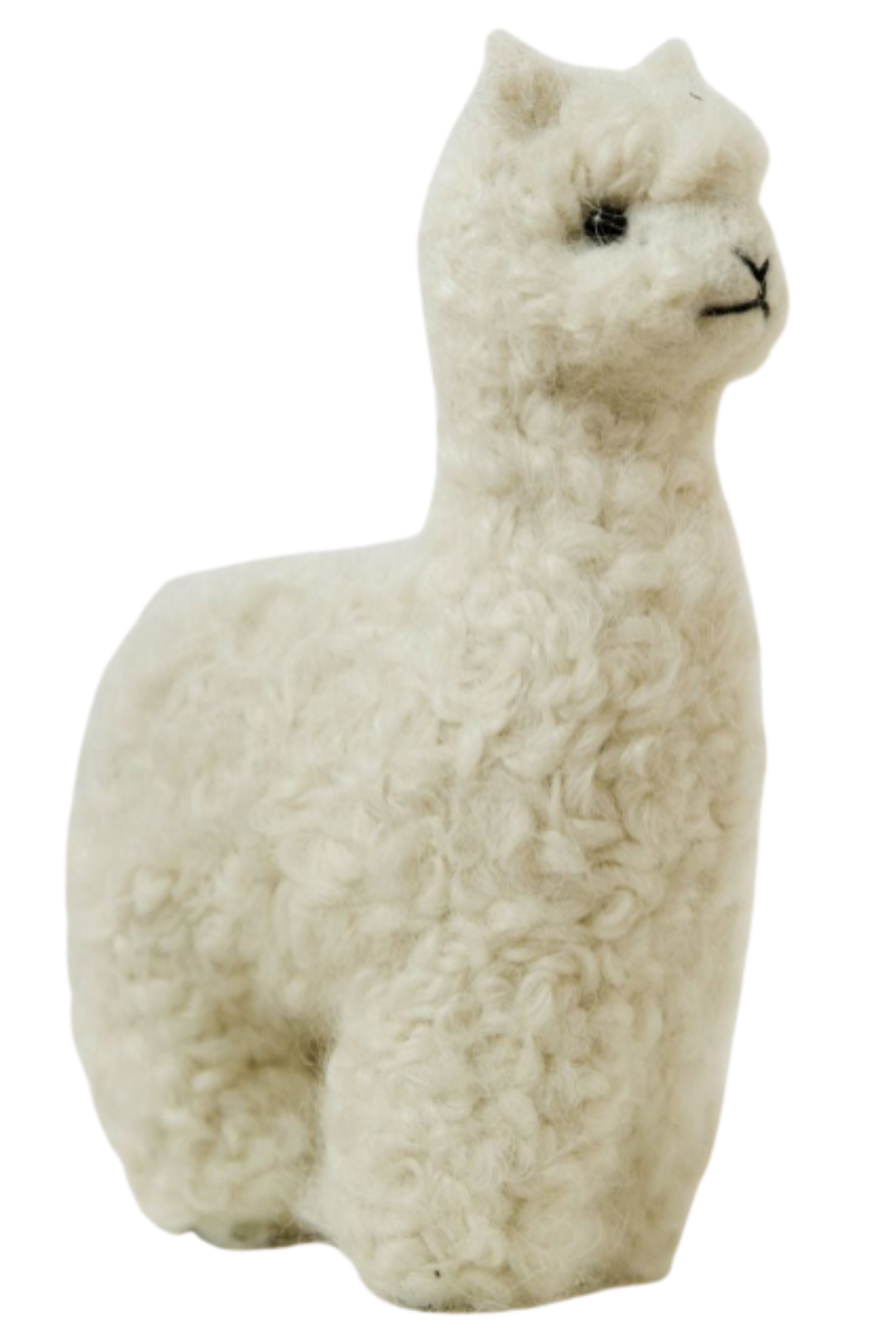 100% Baby Alpaca Figurine