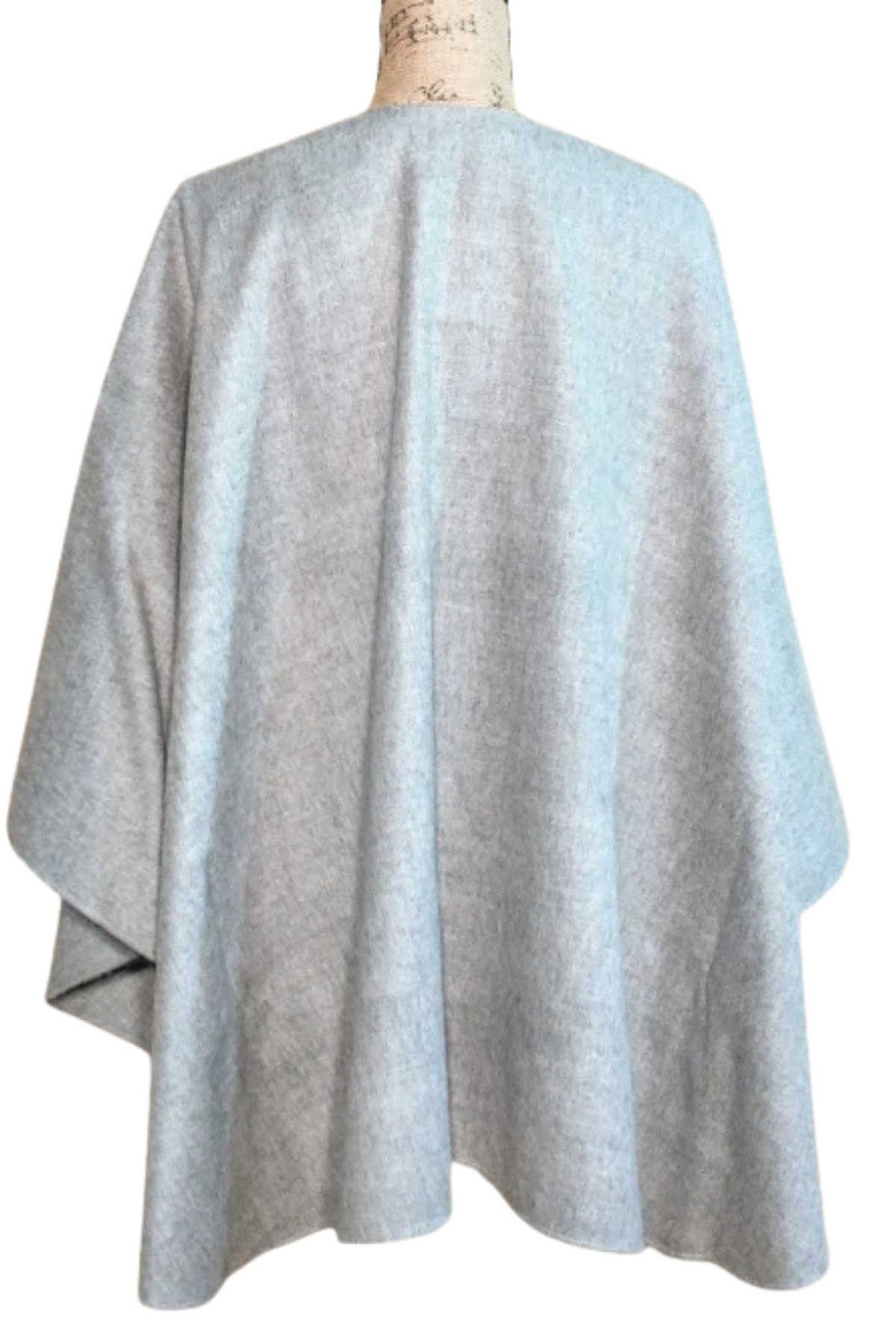 100% Baby Alpaca Woven Ruana