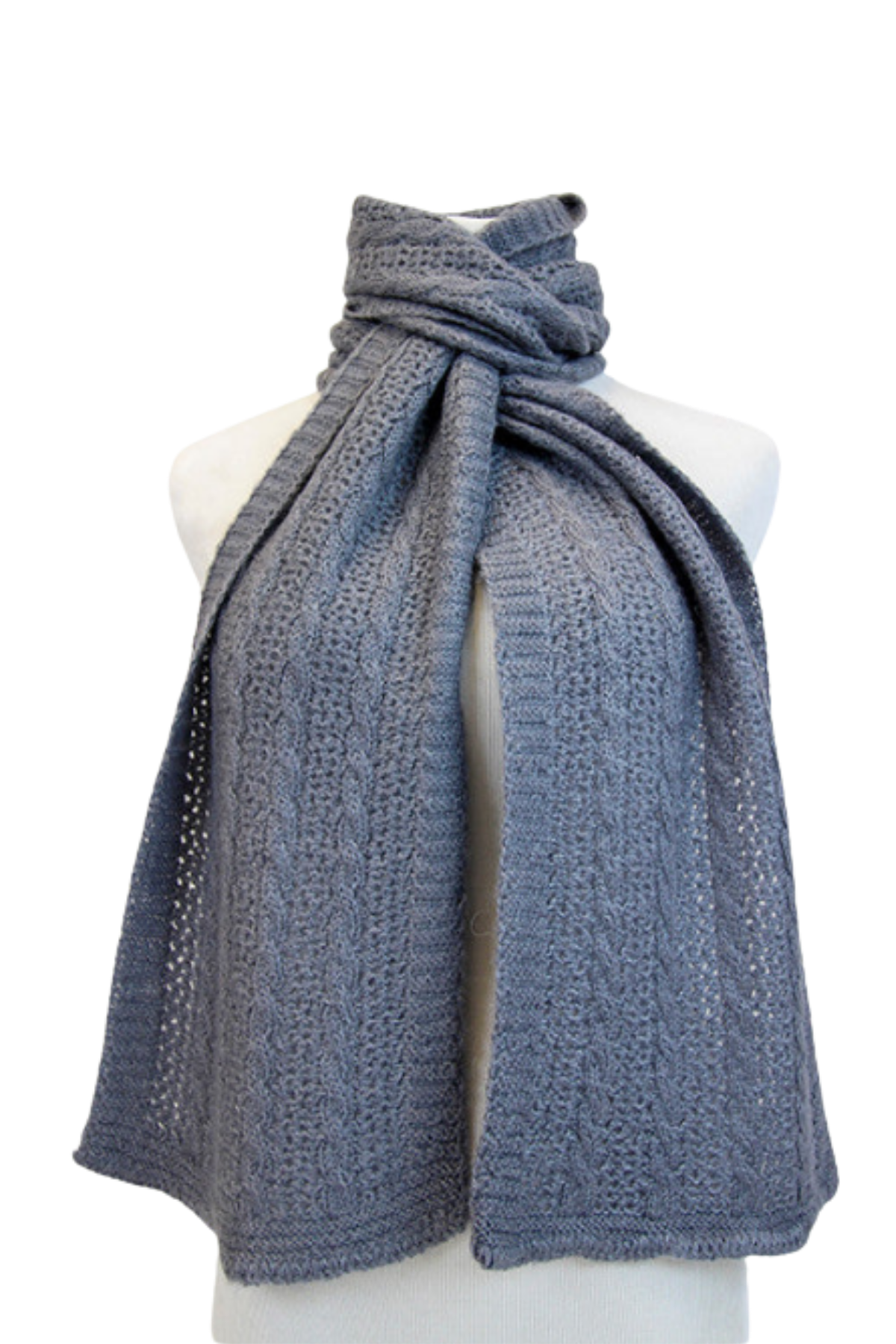 BOLD Cable and Lace Scarf