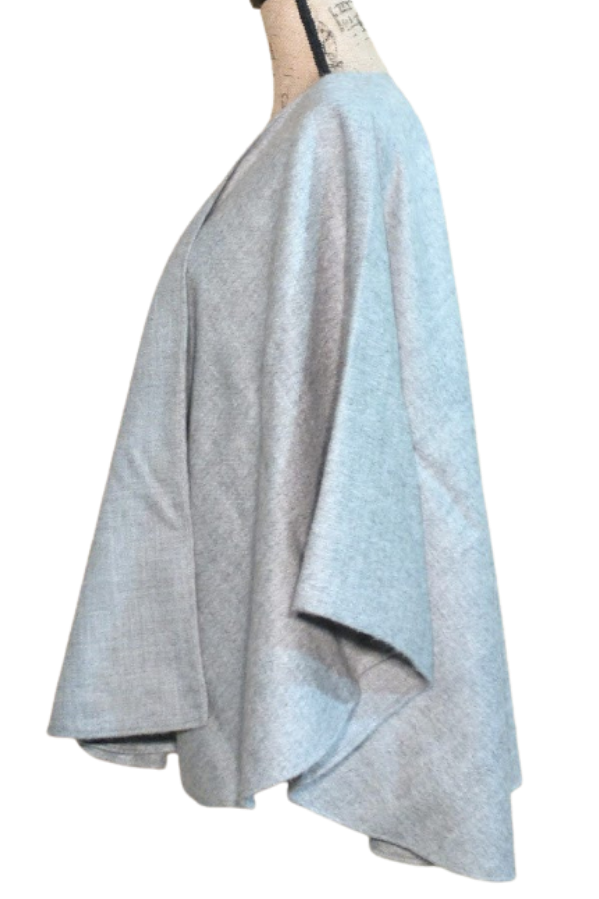 100% Baby Alpaca Woven Ruana