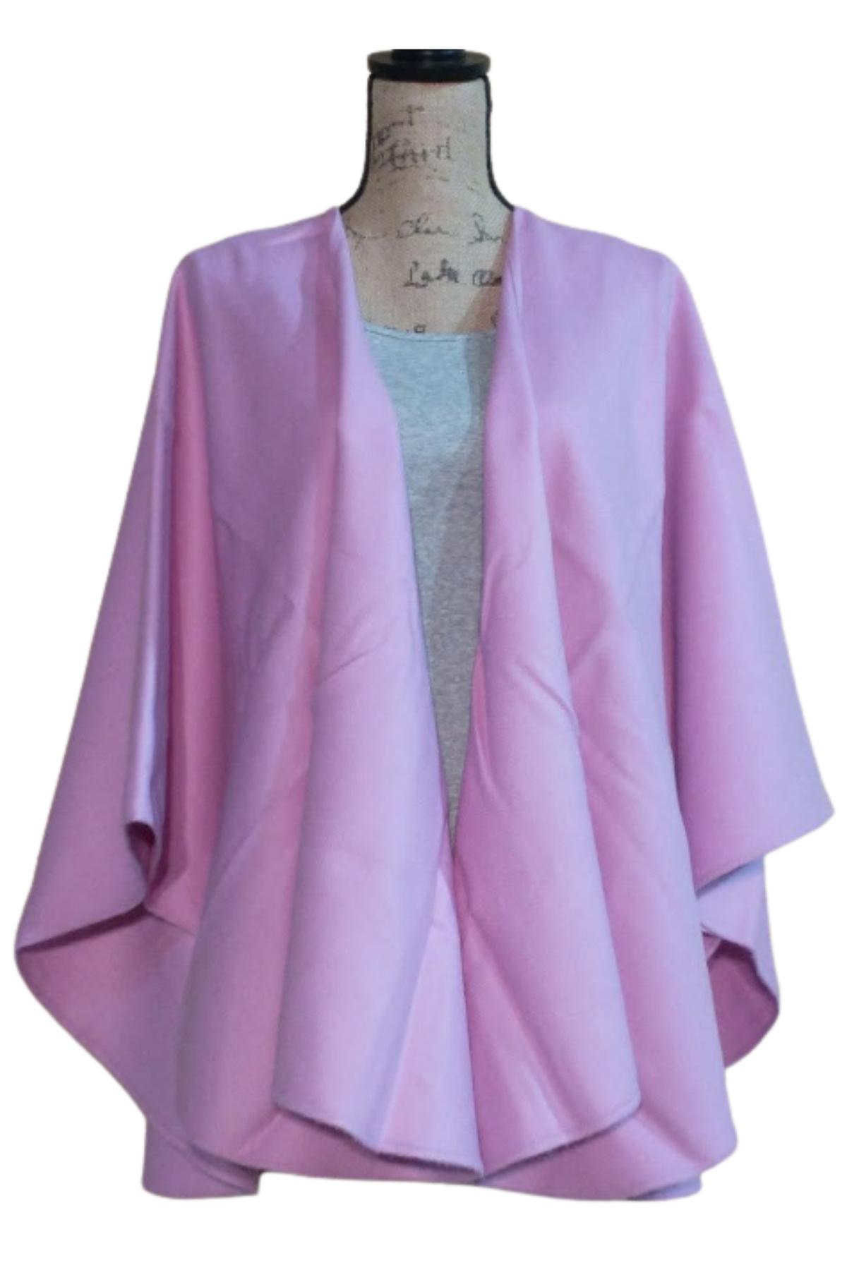100% Baby Alpaca Woven Ruana