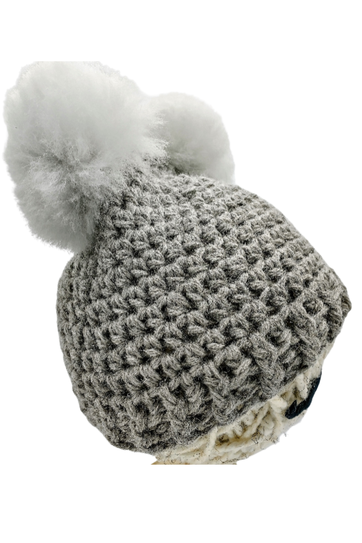 Handmade Adult crocheted panda hat