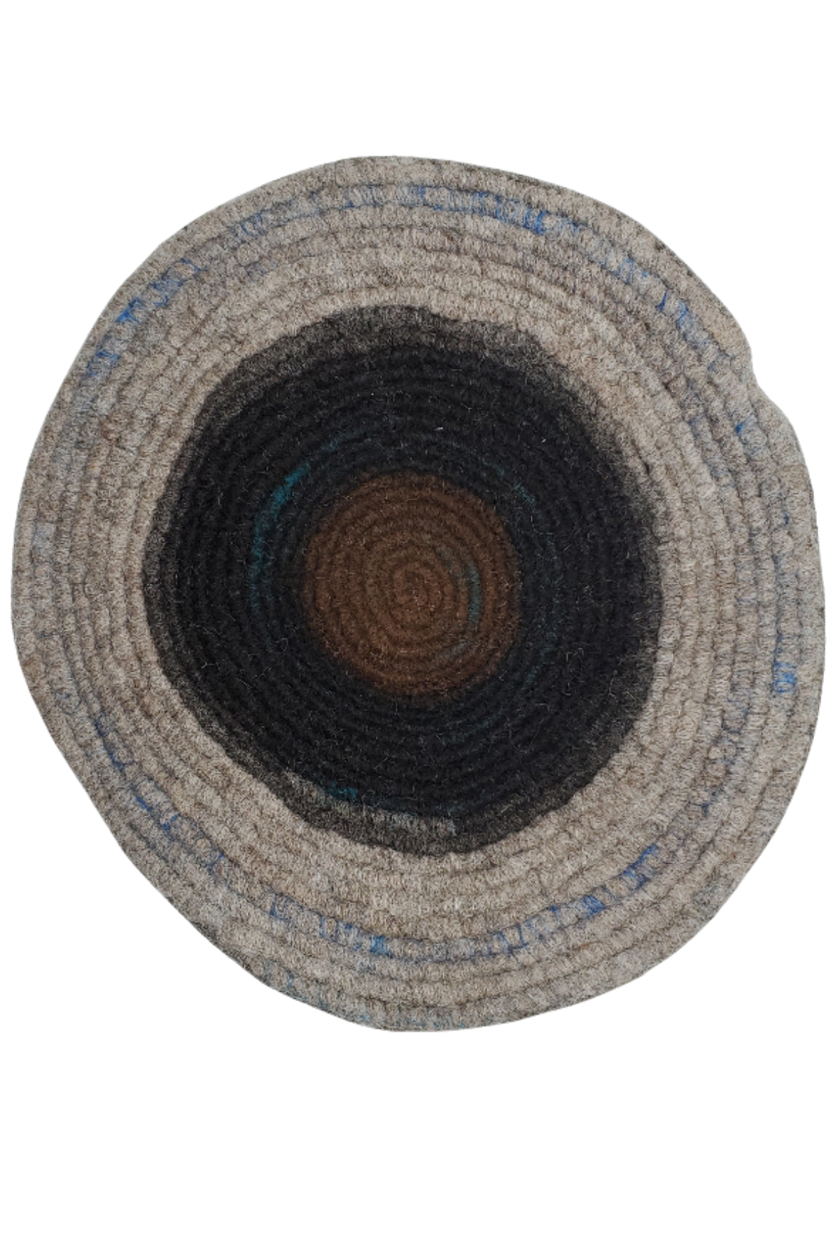 Handmade Chair Pad - Spiral