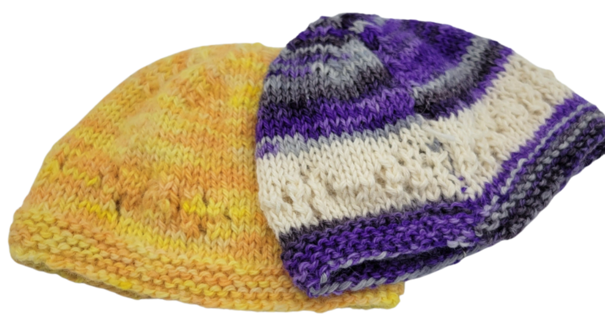 Handmade baby beanie