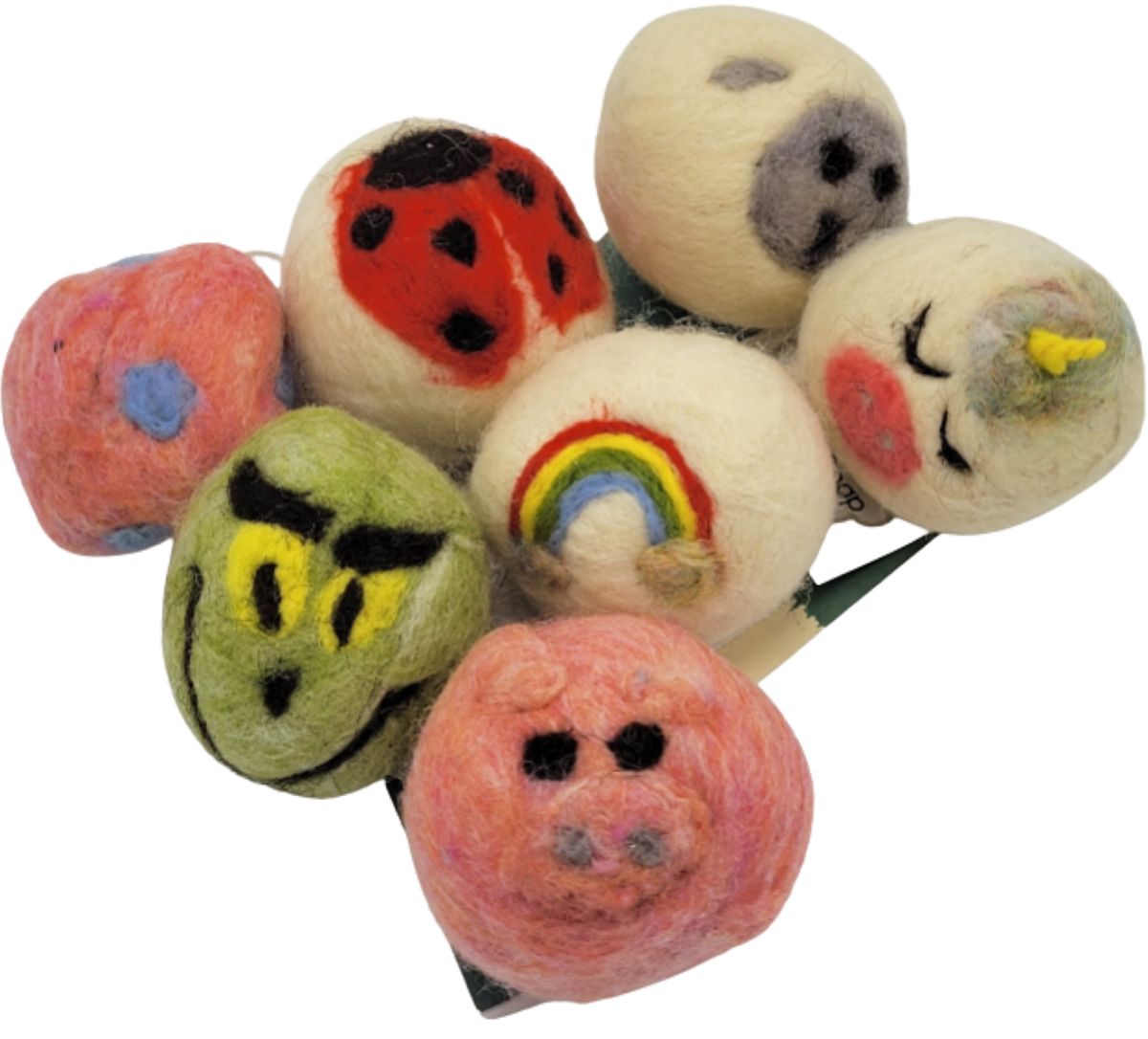 Felted Soap Balls