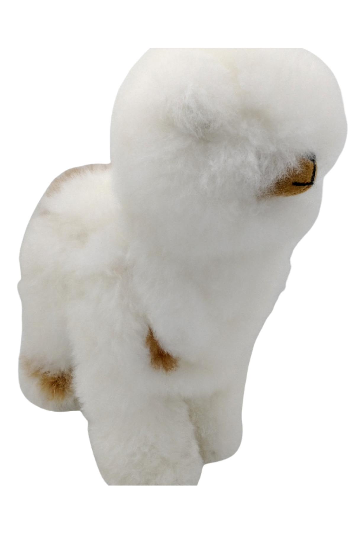 Plush Herdsire Alpaca 14in - Spotted