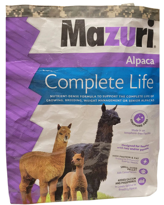 Recycled Feed Bag Tote