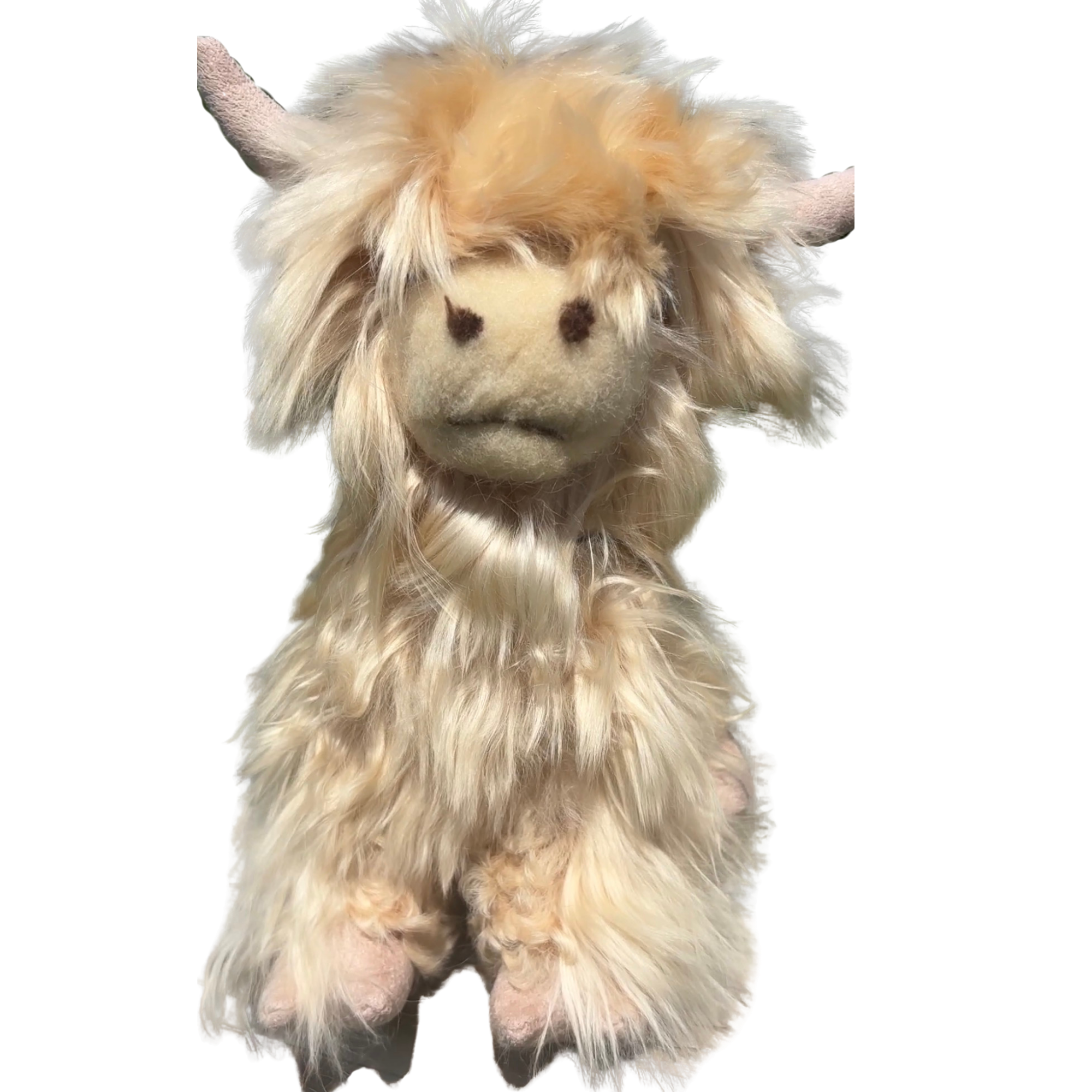 100% baby alpaca Highland Cow