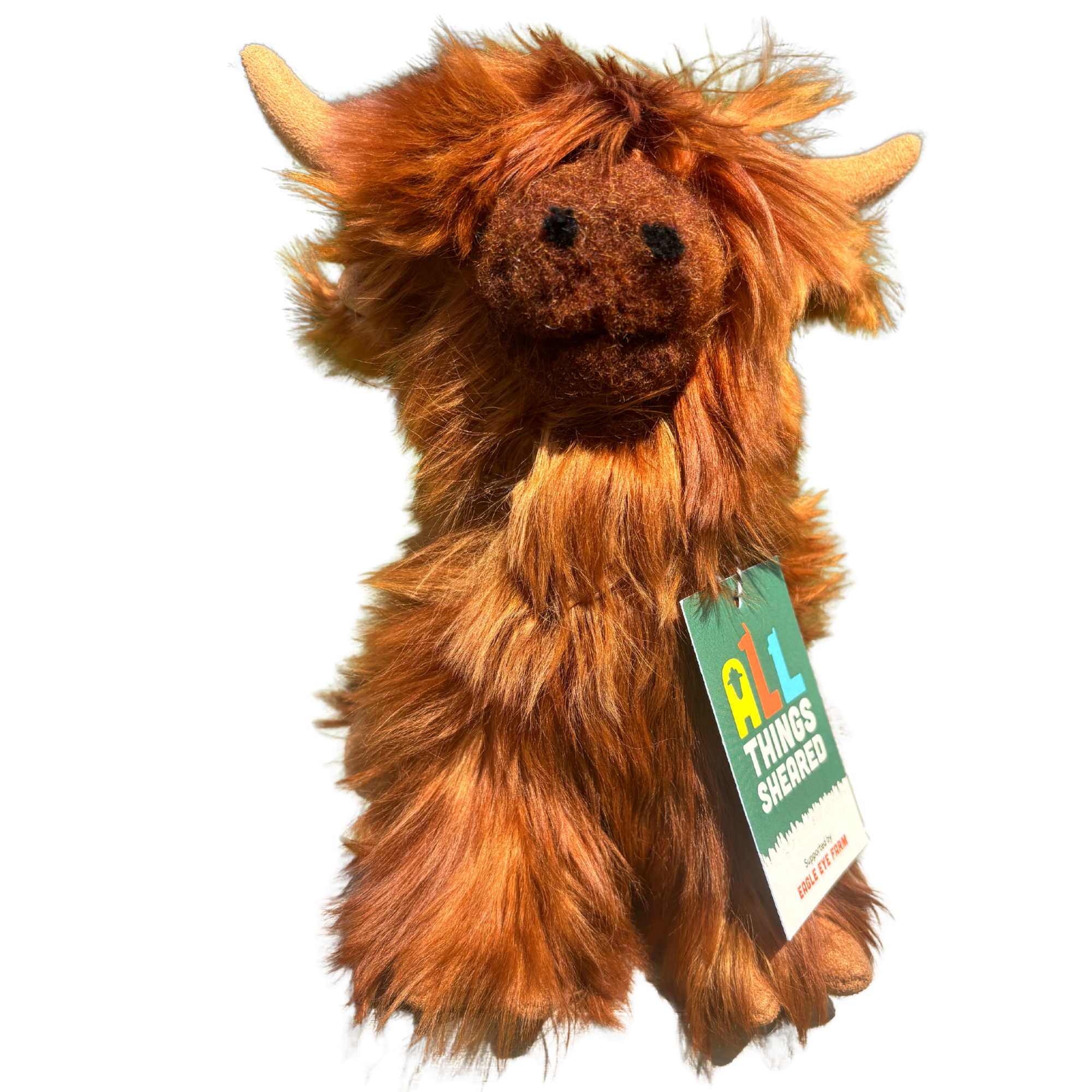 100% baby alpaca Highland Cow
