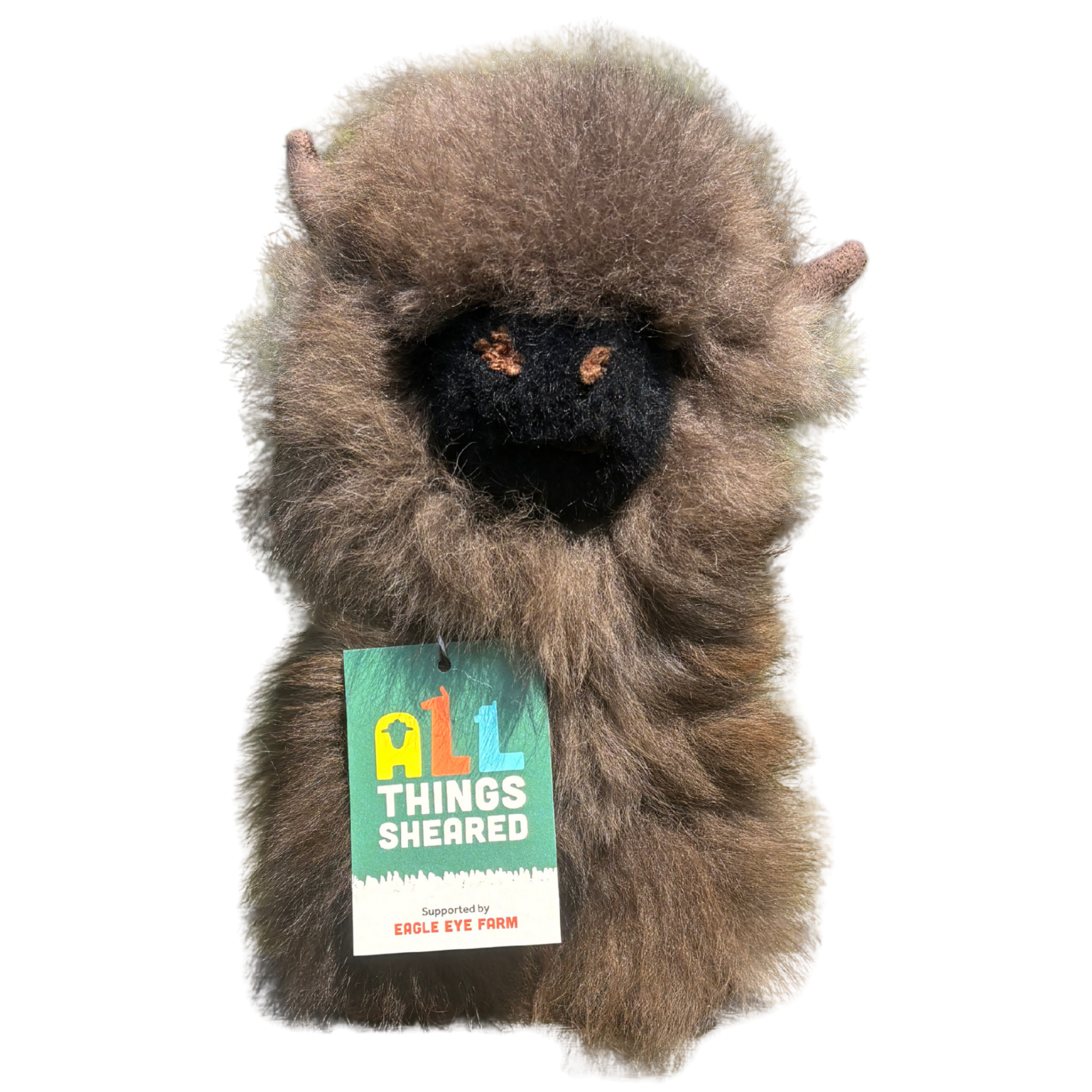 100% baby alpaca Highland Cow