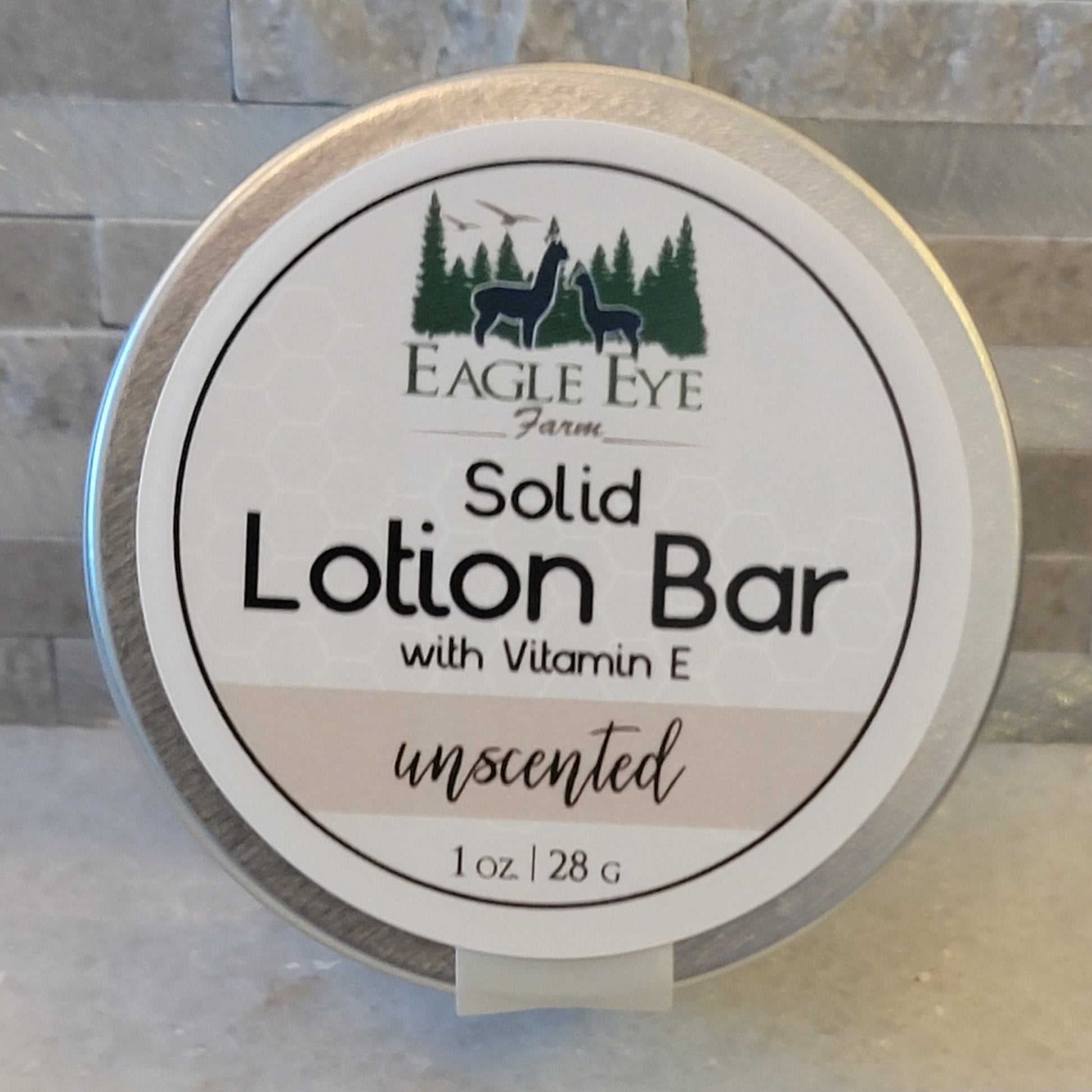 Solid Lotion Bar unscented