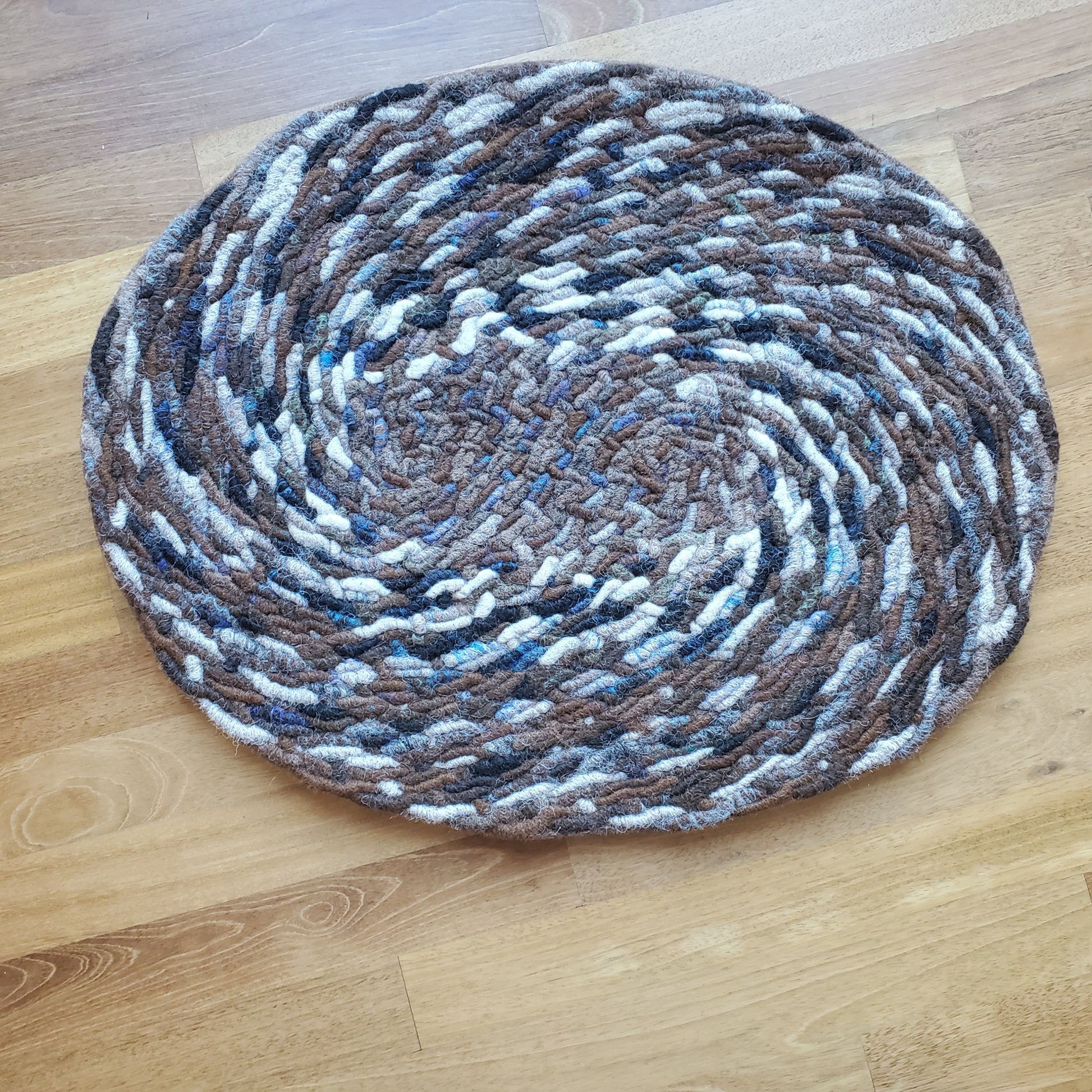 Handmade Rug blue