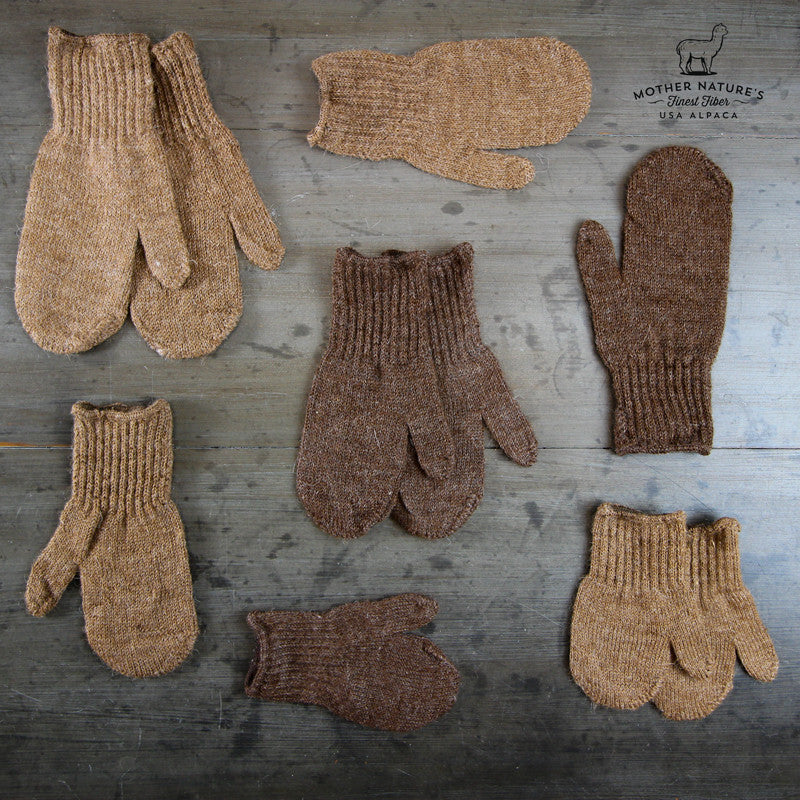 Infant/Children Alpaca Mittens
