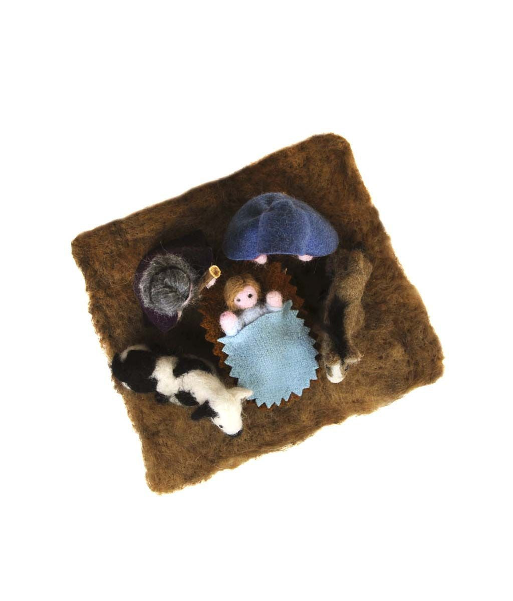 Nativity Set Alpaca Holiday Decor