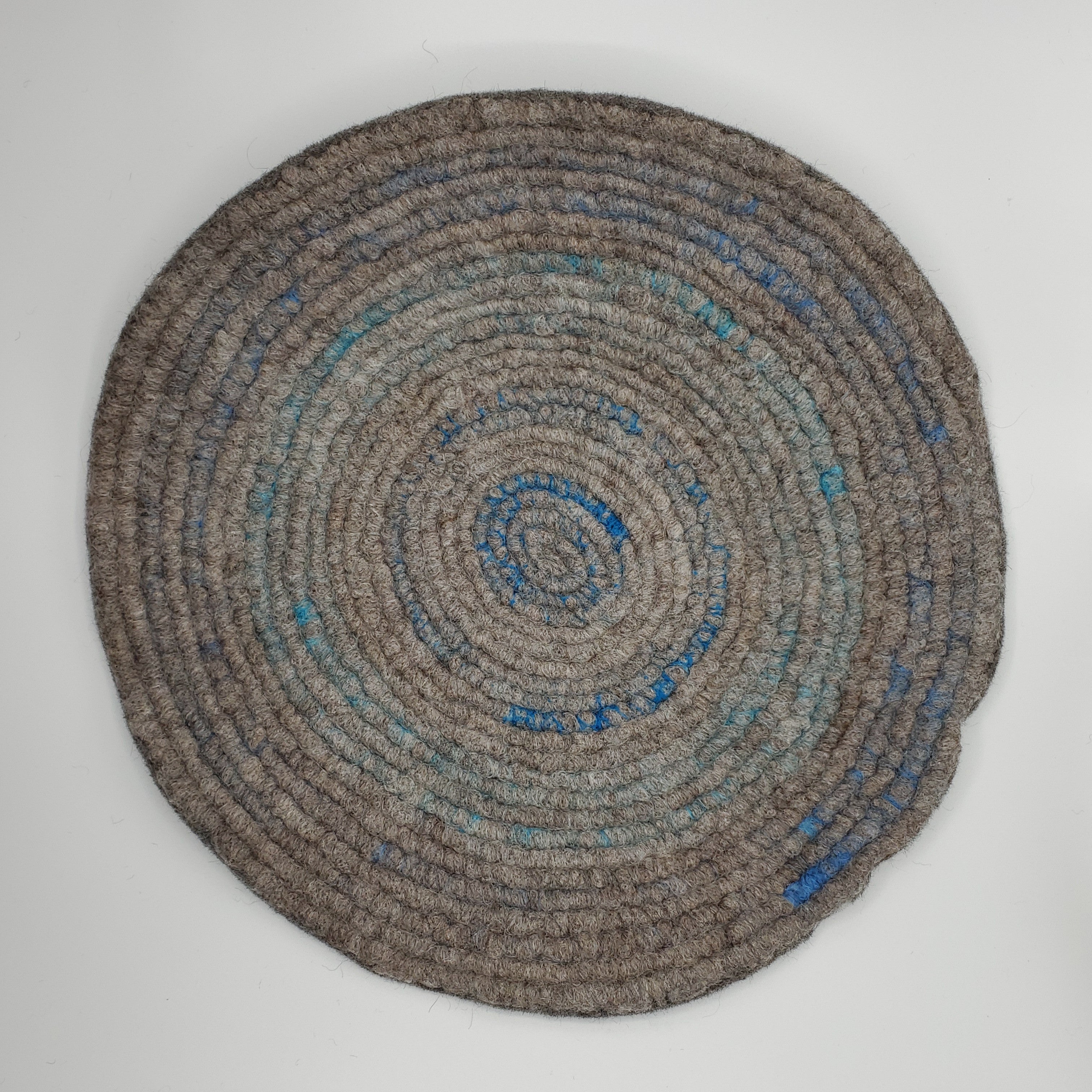Handmade Chair Pad - Spiral