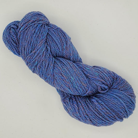 Purple 3 ply Worsted weight 100% wool yarn